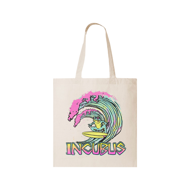 Incubus - Totebag Surfing frog