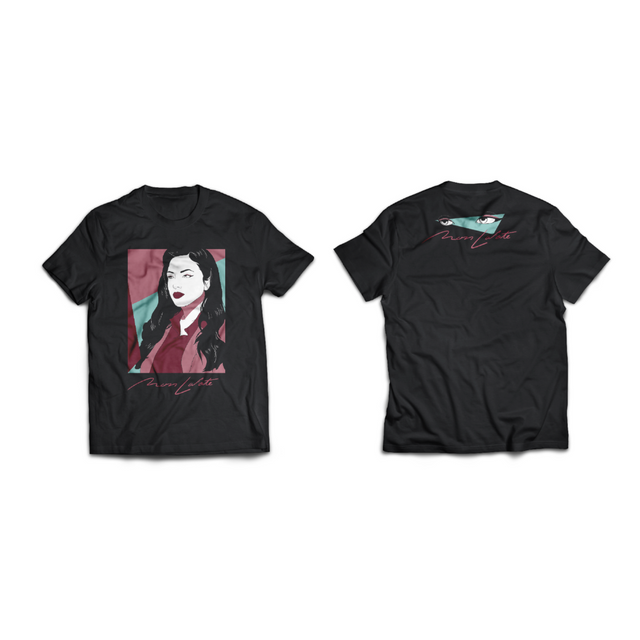 Polera negra Mon Retro 80's - Mon Laferte