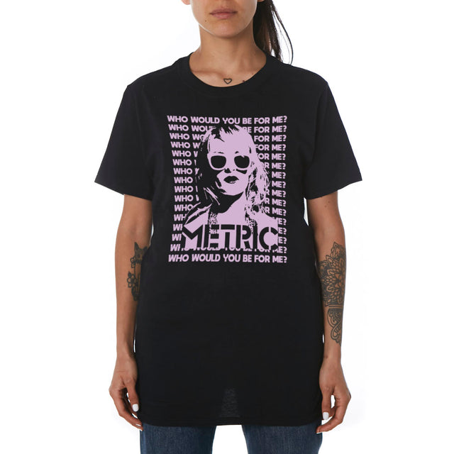 Metric - Tshirt Face