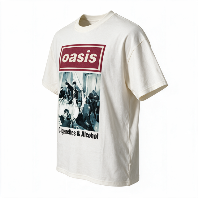 Oasis Live 25' - Cigarettes & Alcohol T-shirt