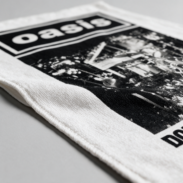 Oasis Live 25' - Tea Towel Dont look back in anger