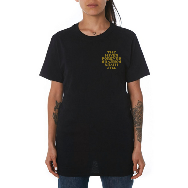 The Hives - Playing Cards Black Tshirt