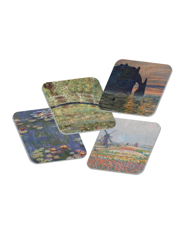 Set 4 Posa Vasos Monet