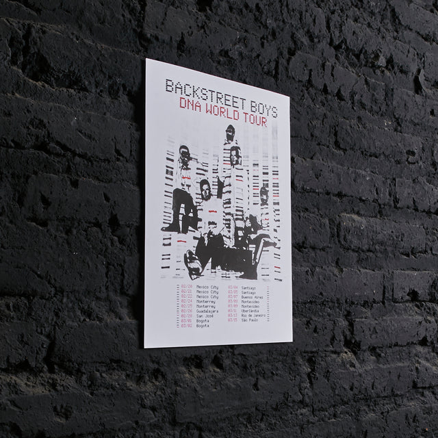 Póster Backstreet Boys DNA World Tour 2020
