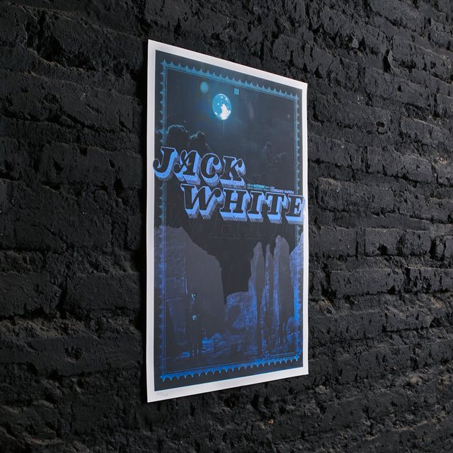 Póster Jack White Centro Expositor MX 2014