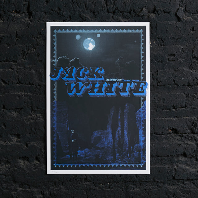 Póster Jack White Centro Expositor MX 2014