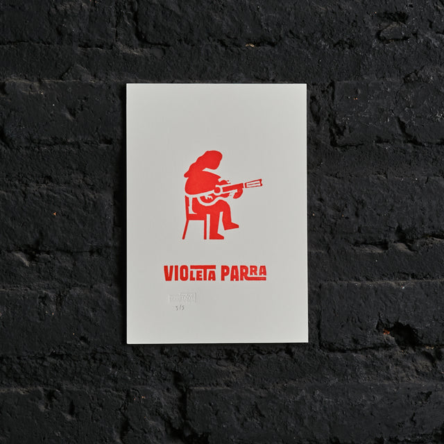 Postal Violeta Parra