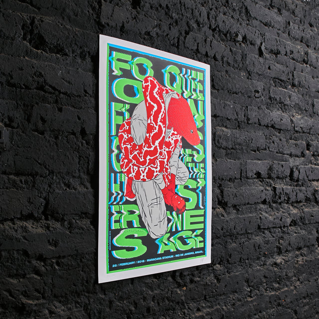 Póster Foo Fighters - Queens Of the Stone Age Maracana Stadium / Rio de Janeiro 2018