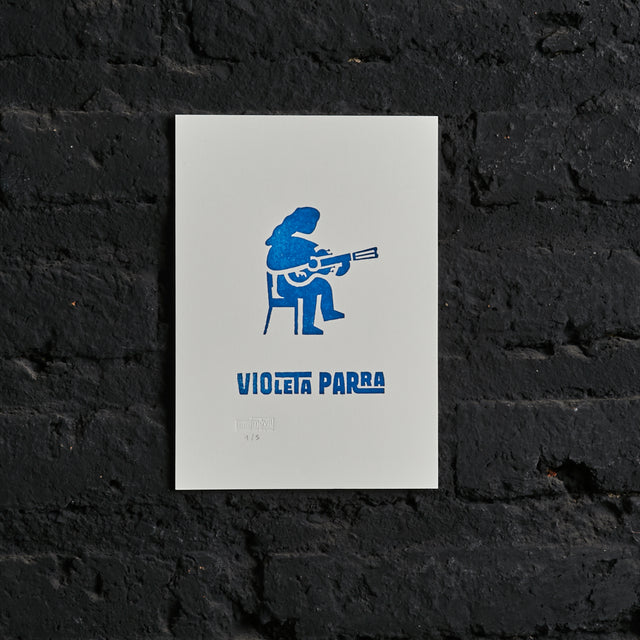 Postal Violeta Parra