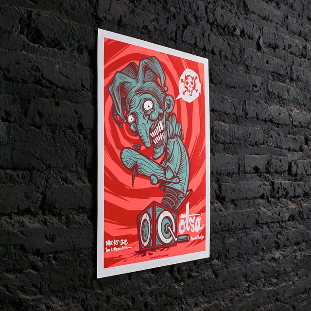 Póster Queens Of The Stone Age Otsa Live at Mexico City 2018