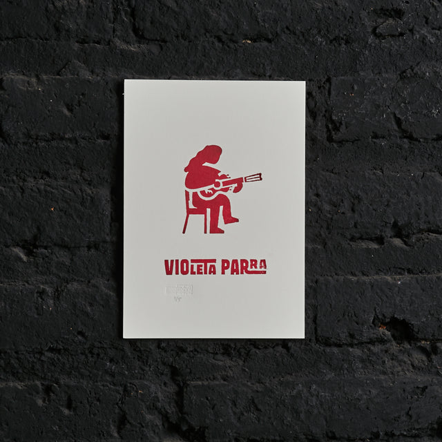 Postal Violeta Parra