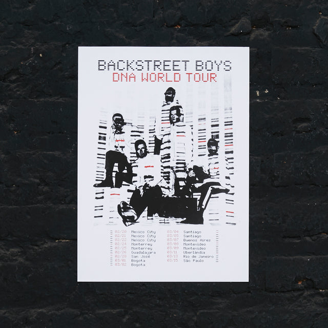 Póster Backstreet Boys DNA World Tour 2020