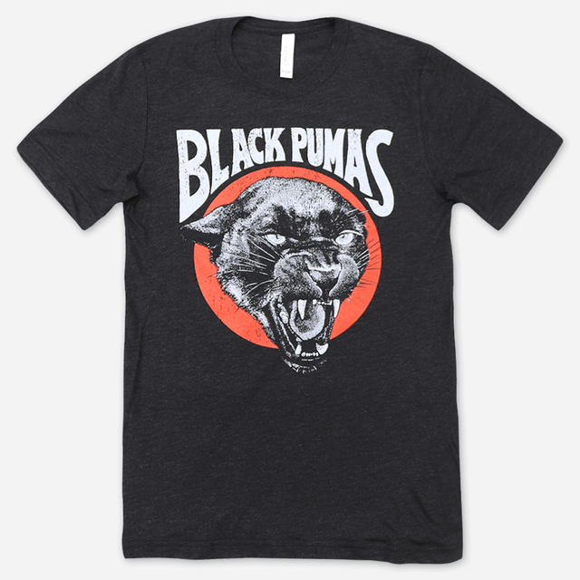 Black on Black T-Shirt - Black Pumas
