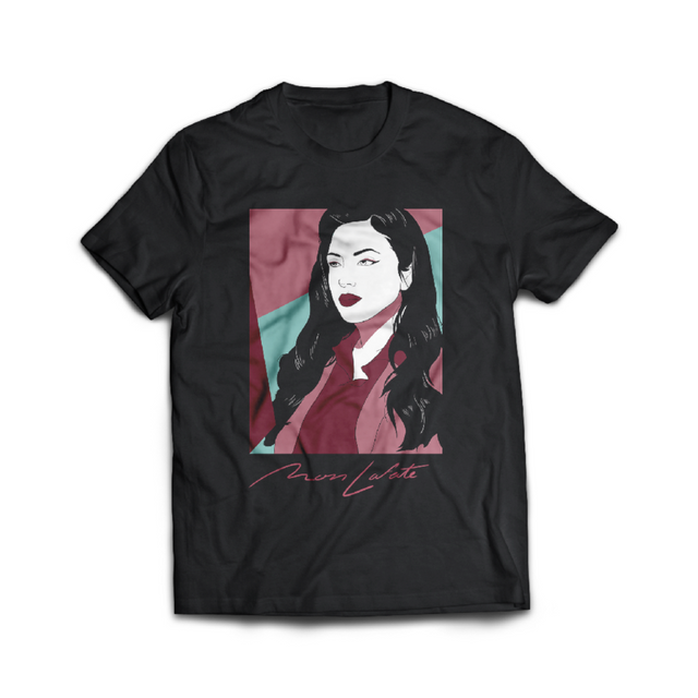 Polera negra Mon Retro 80's - Mon Laferte
