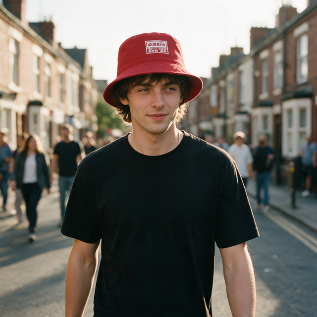 Oasis Live 25' - Bucket Hat Rojo