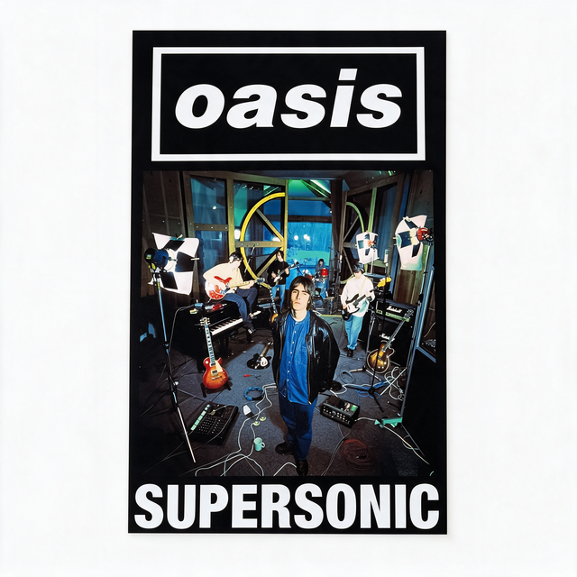 Oasis Live 25' - Poster Supersonic