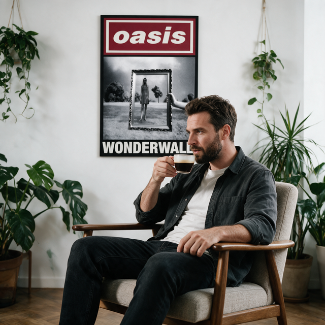 Oasis Live 25' - Poster Wonderwall
