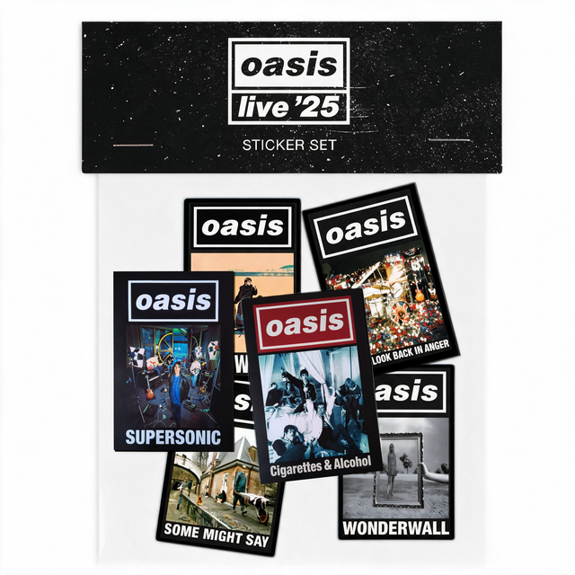 Oasis Live 25' - Set de Stickers