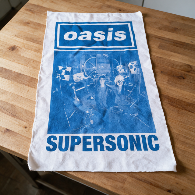 Oasis Live 25' - Tea Towel Supersonic