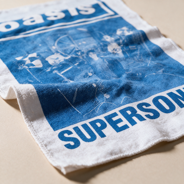 Oasis Live 25' - Tea Towel Supersonic