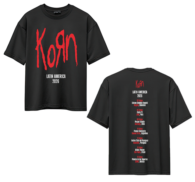 Korn - Tour 2026 Tshirt