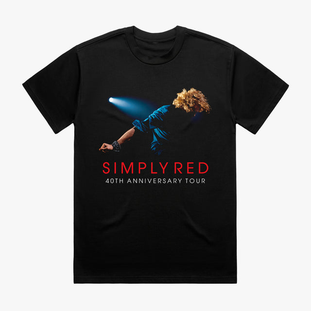Polera Simply Red - Tour 40 Aniversario