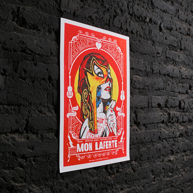 Póster Mon Laferte Gira de Norma 2019