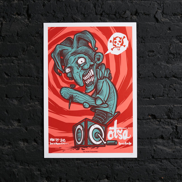 Póster Queens Of The Stone Age Otsa Live at Mexico City 2018