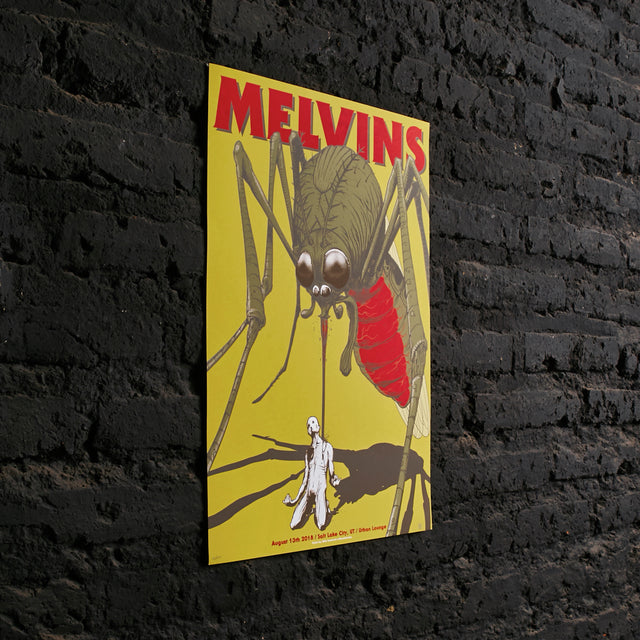 Póster Melvins Salt Lake City UT Urban Longe 2018